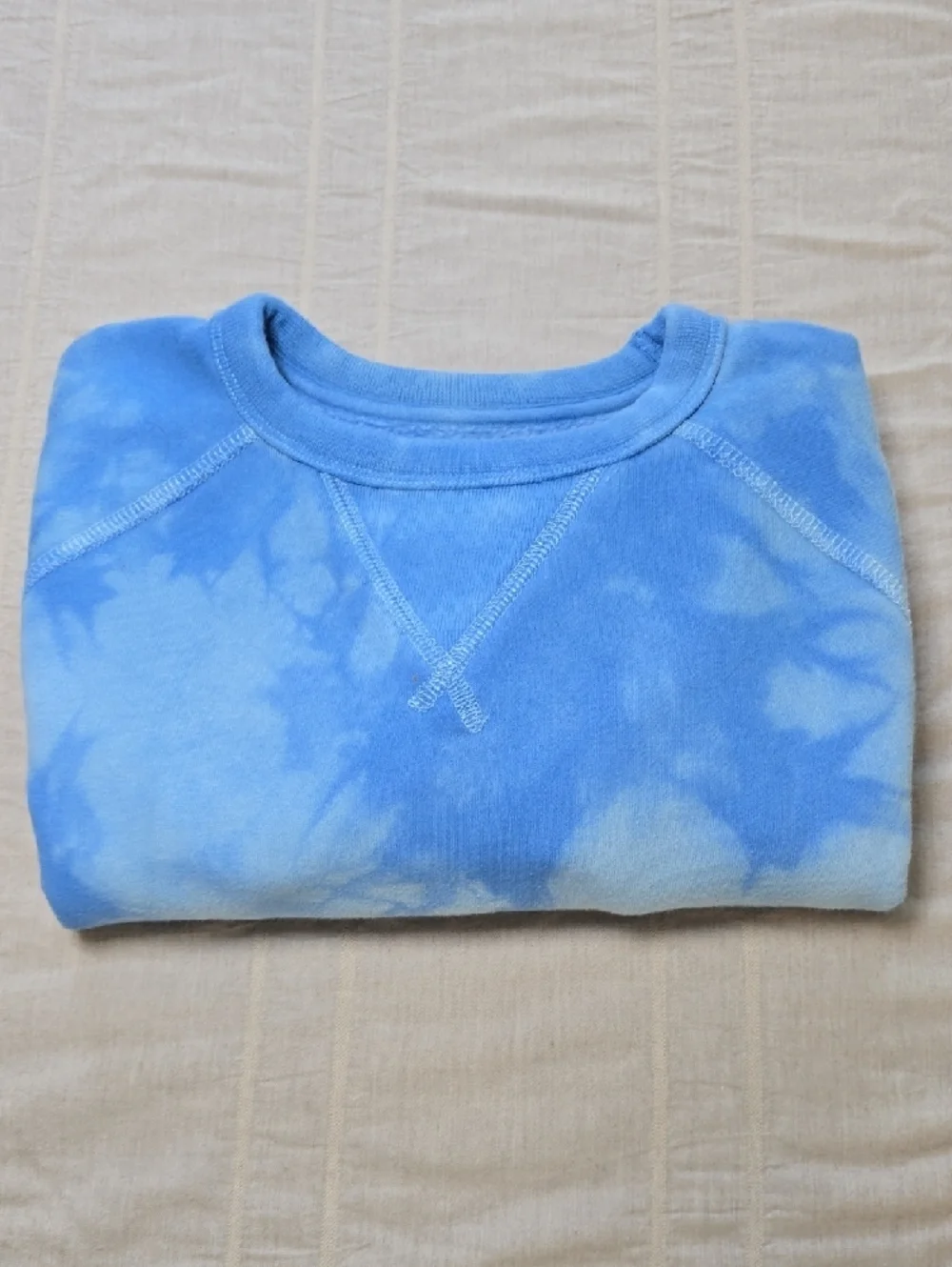 GAP Kids Blue & White Tie-Dye Sweatshirt Size XL (12)